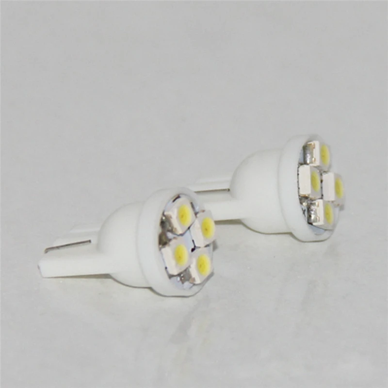 KEYECU 50 шт. T10 W5W 194 2835 4SMD светодиодный купольная карта для салона автомобиля