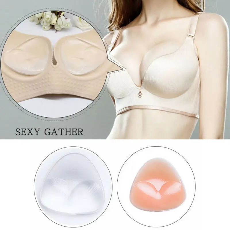 1 пара силиконовые вставки для бюстгальтера пуш-ап | Женская одежда
