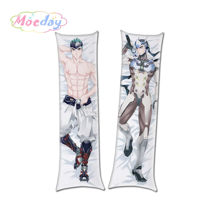 Накладные часы OW Shimada Genji мужские персонажи двусторонняя наволочка для обнимания