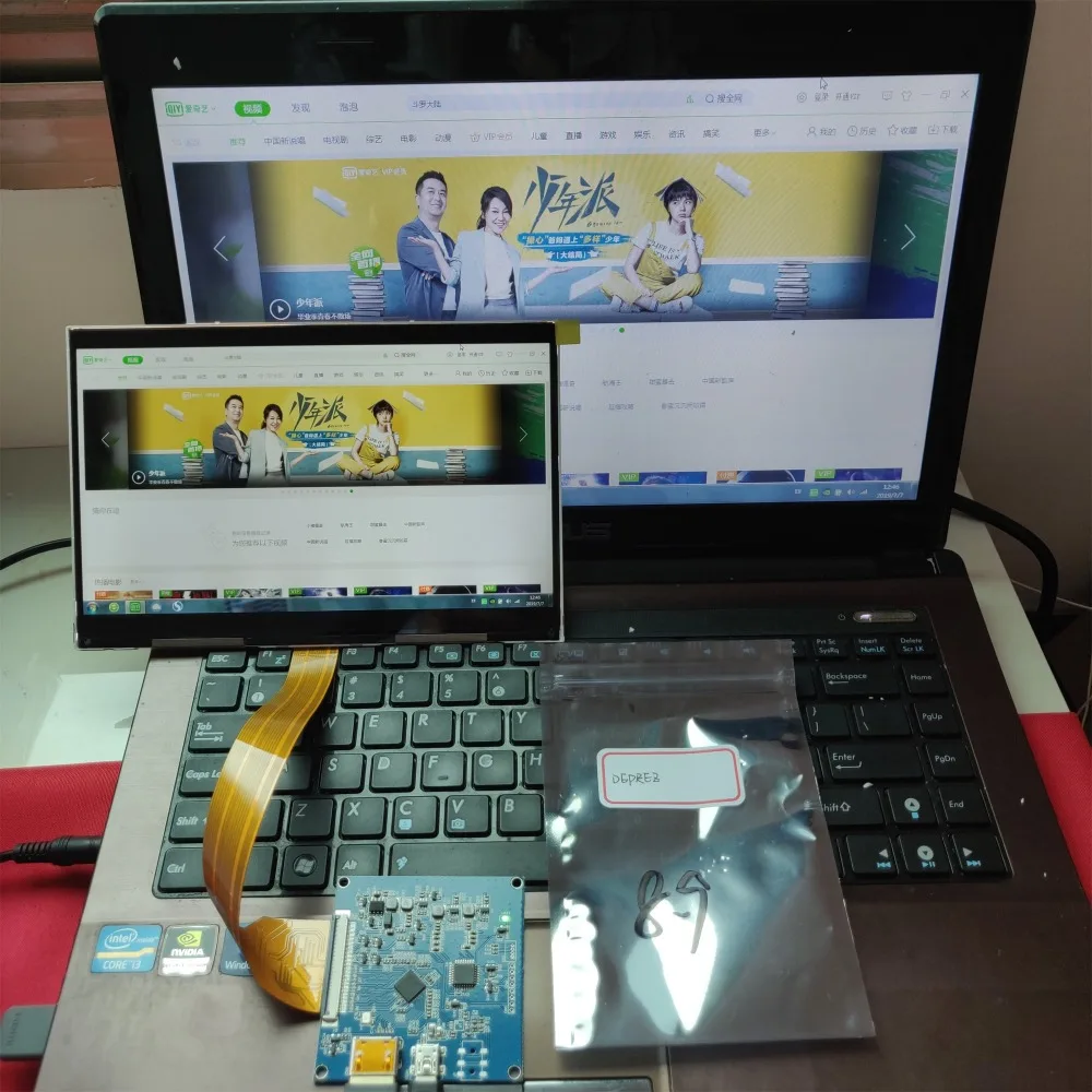 8,9 дюймов 2560*1600 2k 1440p ips ЖК-дисплей монитор с HDMI-MIPI плата драйвера 50 Гц для DIY DLP 3d принтер Raspberry PI 3 PI 4b