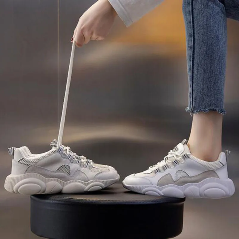 Дышащая весенняя обувь в стиле знаменитостей резиновая нескользящая из