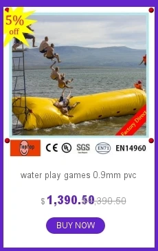Горячее предложение! Распродажа! 12*2*1 м 0,7 мм игрушечные ворота прыжки воды Подушка блок для бассейна озеро игры на открытом воздухе