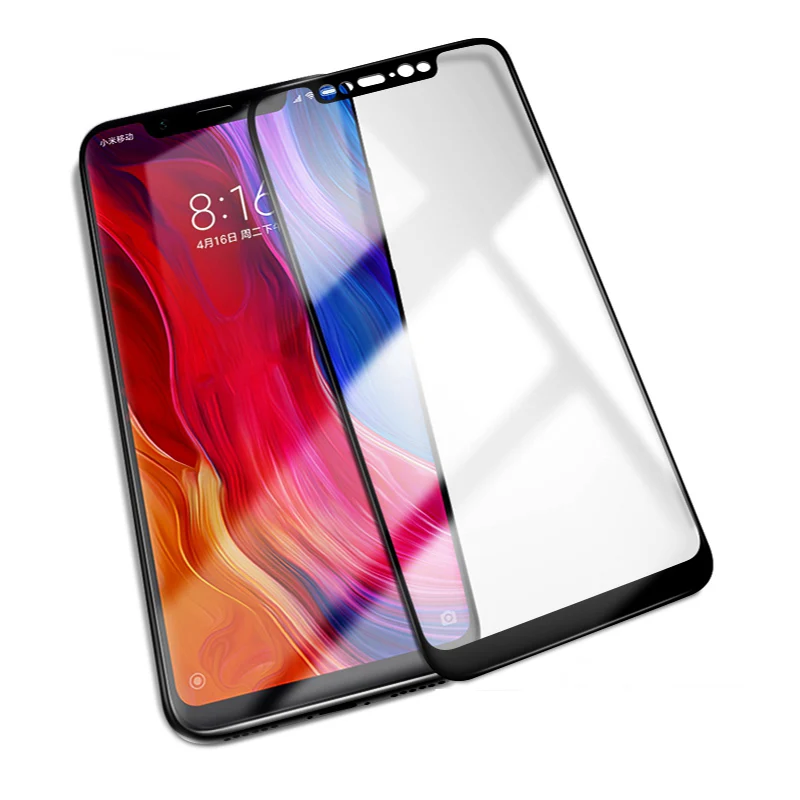 Защитная пленка из закаленного стекла для xiaomi mi A2 lite с уровнем твердости 9 H Защитная пленка с полным покрытием для xio mi A2 зажечь 2 A1 Защитная пленка для экрана на костюма героев аниме «mi A2
