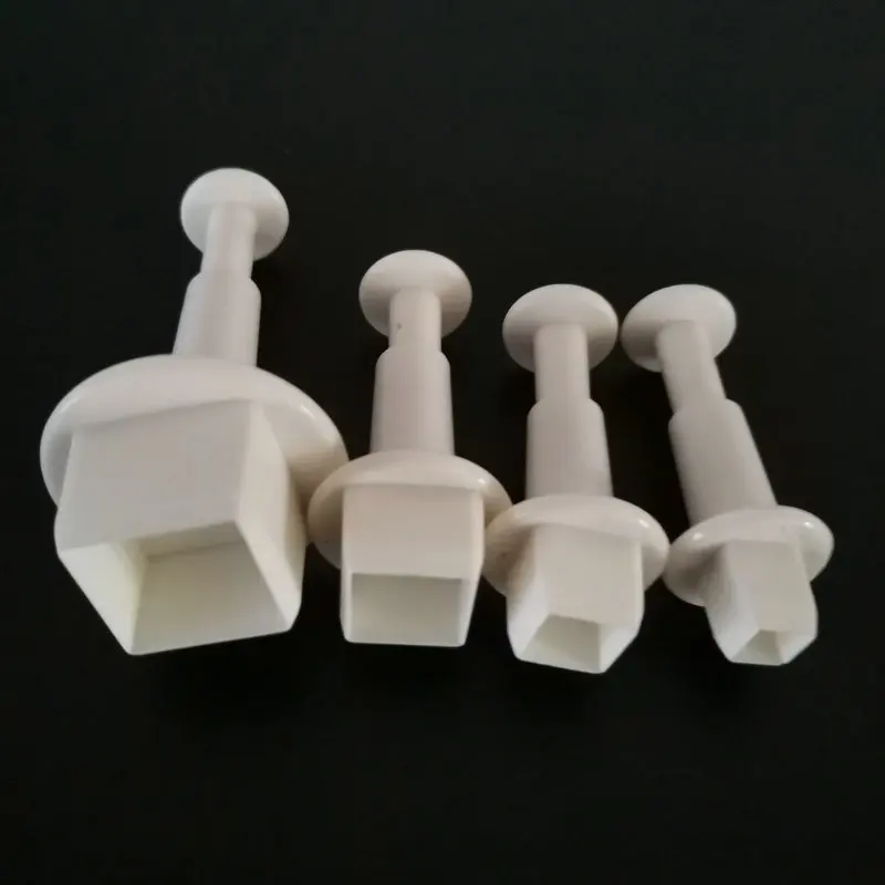 4 шт./компл. резак для печенья квадратной формы кондитерские изделия из сахара