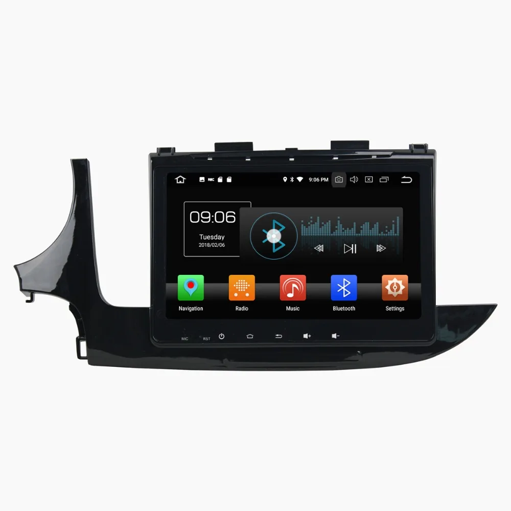 Aotsr Android 8 0 7 1 GPS навигация автомобиля без DVD плеер для Opel Mokka 2017 мультимедиа радио