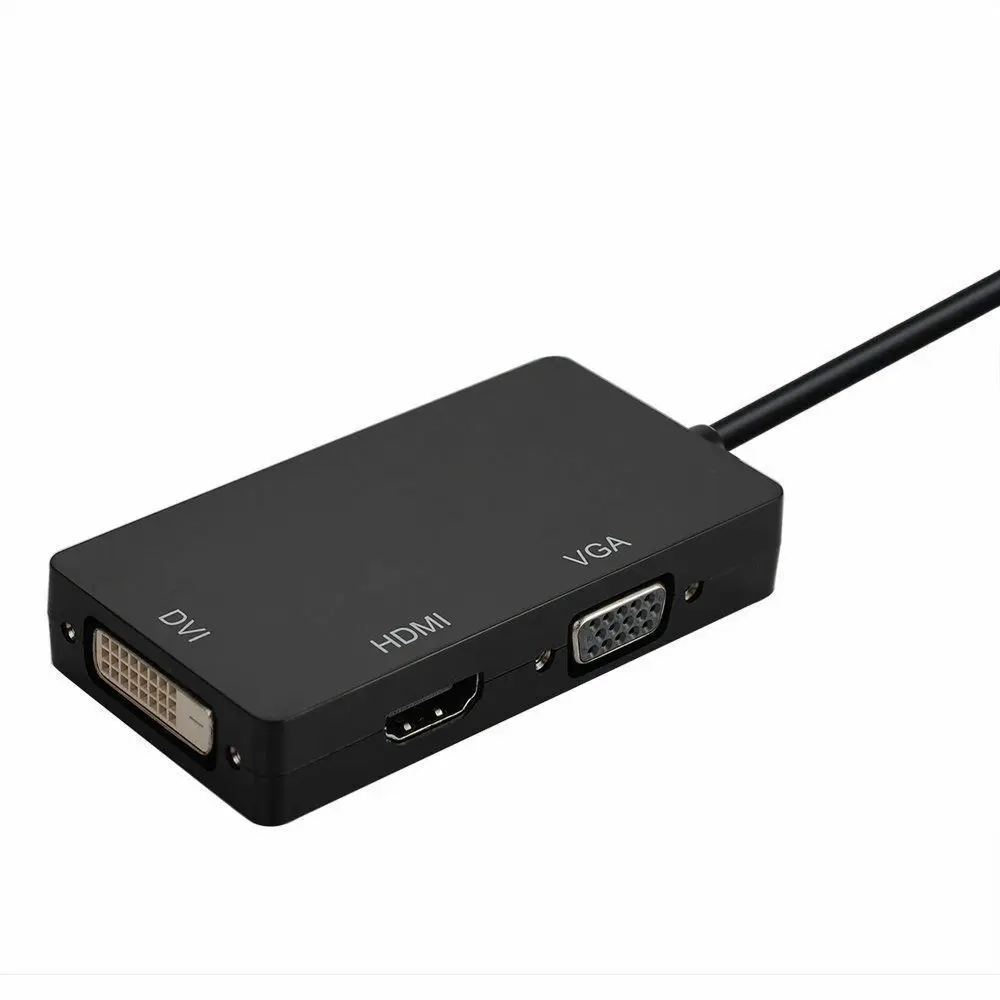 3 в 1 Mini displayport DP Thunderbolt-DVI адаптер HDMI VGA конвертер Кабель Для iMac Mac Pro Air Book |