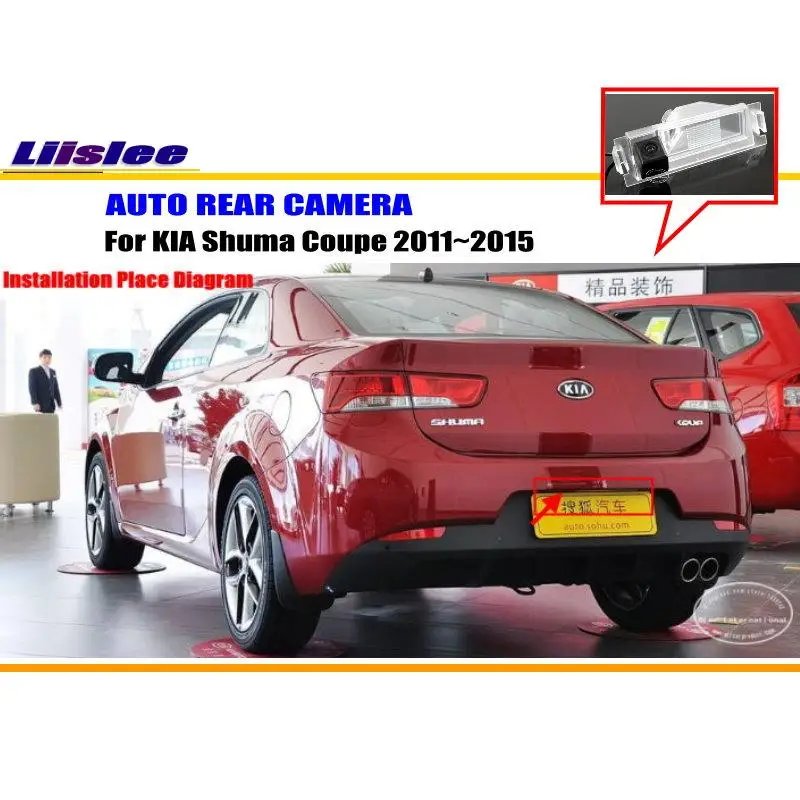 

For KIA Shuma Coupe 2011 2012 2013 2014 2015 Car Rear View Camera Vehicle Parking Back Up HD CCD Night Vision NTSC PAL RCA AUX