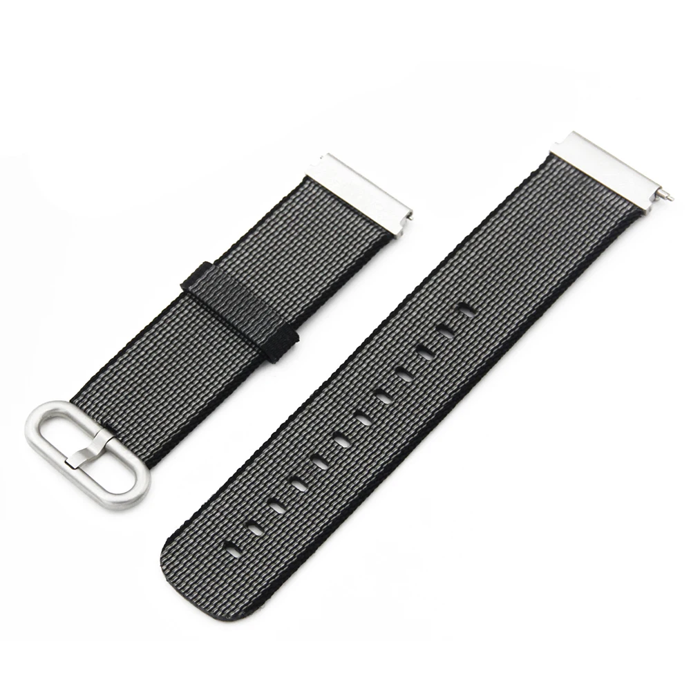 Ремешок нейлоновый для часов 22 мм из нержавеющей стали|nylon watch band|nylon bands 22mmwatch band |