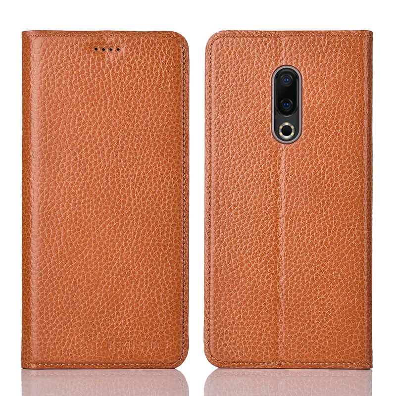 Для Meizu 16 16th чехол KEZiHOME личи Натуральная кожа флип Стенд кожаный чехол Капа для Meizu 16 чехол для телефона s