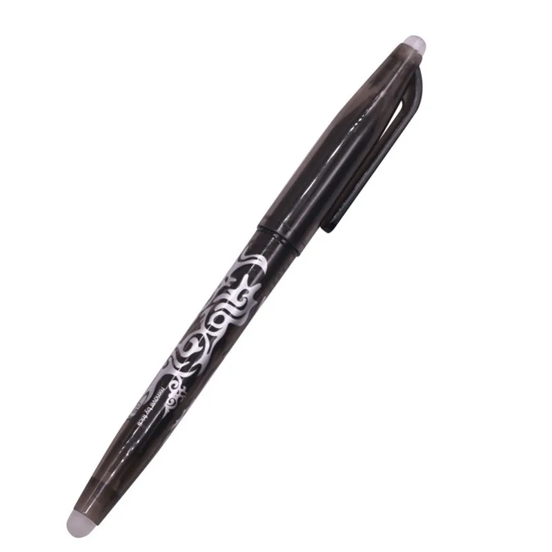 Black ink pen 40pcs Стираемая ручка 40 шт или заправка 40 шт 0,5 мм Kawaii Pilot Волшебная гелевая ручка школьная офисная Шариковая Ручка канцелярия для учеников ручка - Цвет: Black ink pen 40pcs