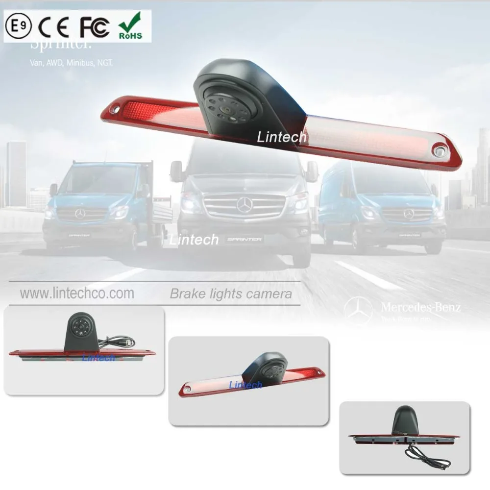 CE Emark SONY CCD 580TVL 170 deg стоп-сигналы камера заднего вида для Sprinter | Автомобили и