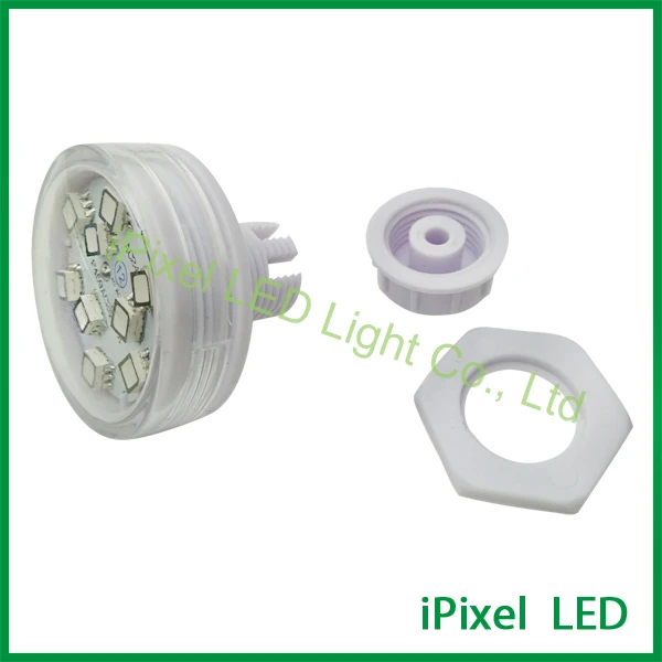 AC24V 45 мм Внутренний контроль 9 smd 5050 rgb программируемая светодиодная точечная