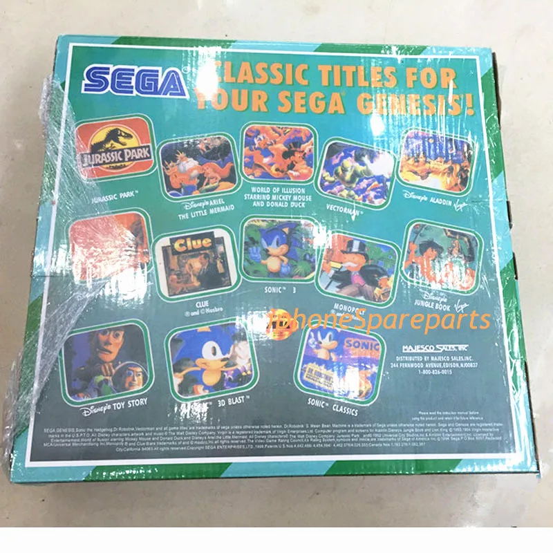 Supprot PAL системы sega MD3 игровая консоль 16 бит Классический Портативный игровой плеер