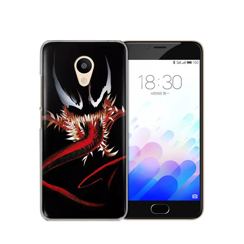 Чехол для телефона Venom cool чехол Meizu M3S M5 M5S M5C Note M6 U10 U20 Pro 6 16th силиконовый etui capa