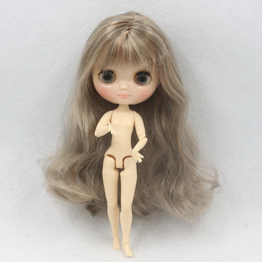 Кукла ICY DBS Middie Blyth серия No.2240/9016 коричневые смешанные серые волосы с челкой