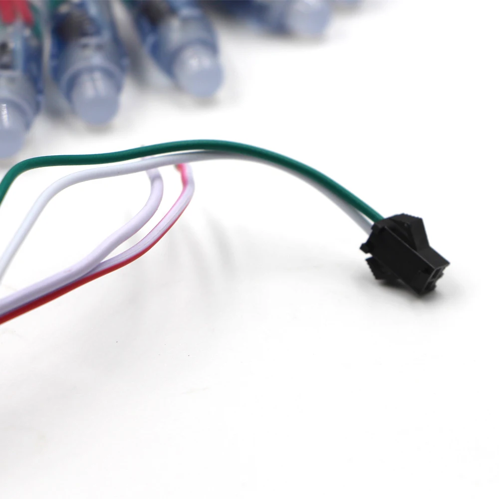 50 шт. 12 мм WS2811 2811 IC RGB полноцветные пиксели цифровой адресный 5В 12В светодиодный