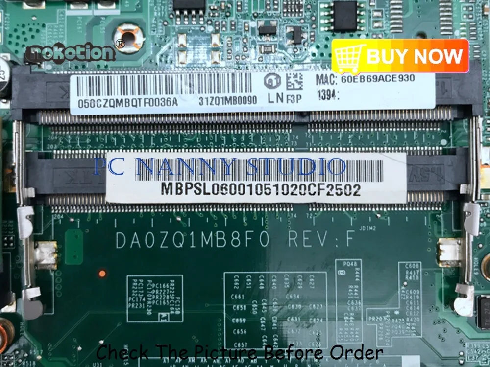 Материнская плата для ноутбука ACER Aspire 4745 4745G DA0ZQ1MB8D0 HM55 DDR3|Материнские платы