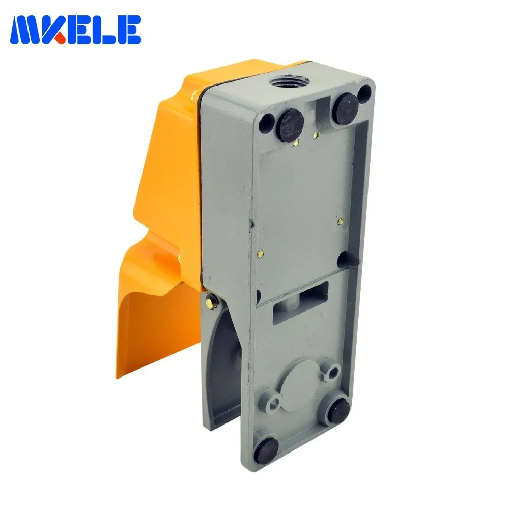Aluminum Foot Switch Pedal Control MKLT-602 Yellow Operated Single Treadle Tattoo Machine China Supplier | Обустройство дома