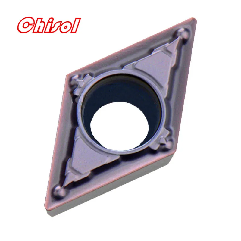 Бесплатная доставка оригинальный cnc Карбид поворачивая вставка DCMT070204 MV VP15TF/DCMT070208