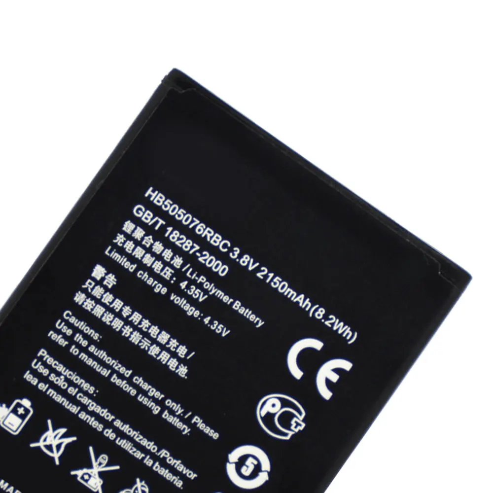 HB505076RBC New Replacement Battery For Huawei G606 G610 G610S G700 G710 G716 A199 C8815 Y600D-U00 Y610 Y3 ii 2150mah | Мобильные