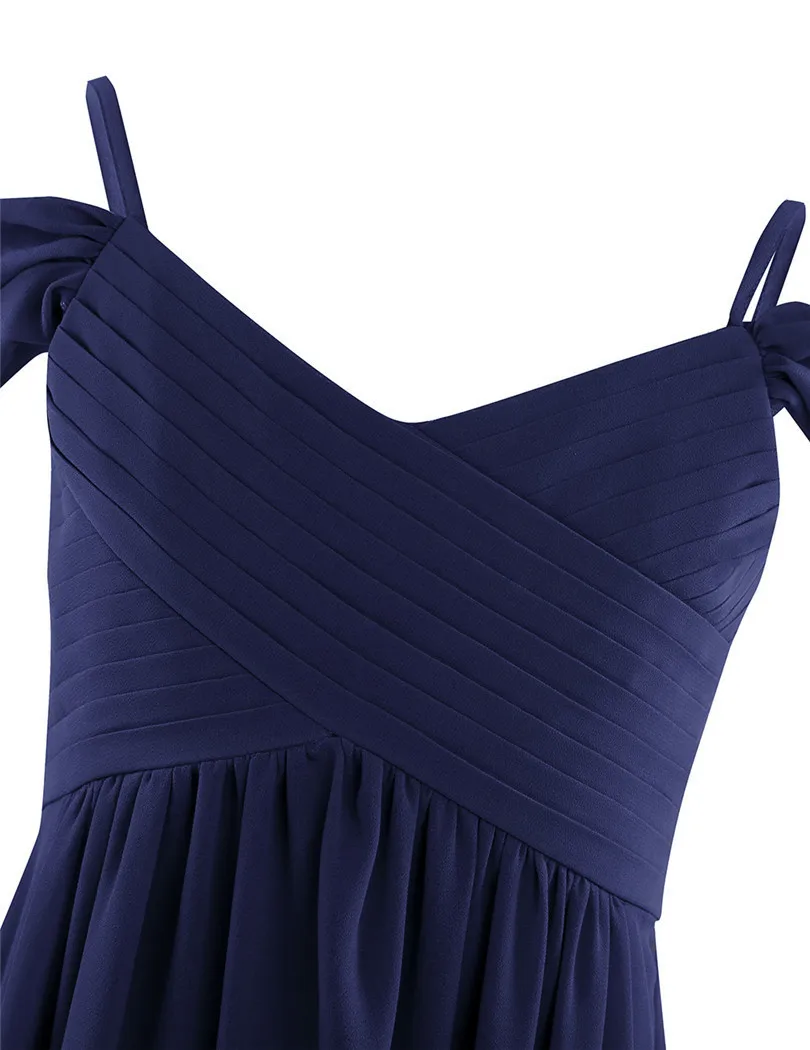 Платье iEFiEL для маленьких детей шифоновое платье с цветочным рисунком девочек