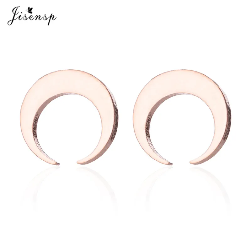 Женские серьги гвоздики Jisensp из нержавеющей стали модные корейские