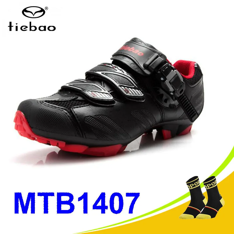 Socks for 1407 B Tiebao велосипедная обувь мужская sapatilha ciclismo mtb SPD велосипедные кроссовки дышащие самозакрывающиеся горный велосипед MTB обувь - Цвет: Socks for 1407 B