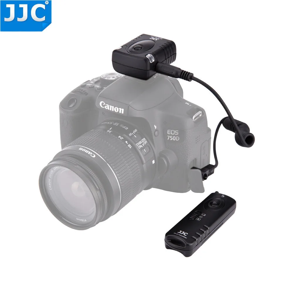 Remoto sem Fio da Liberação do Obturador para Canon Câmera Controle Eos 850d G1x Mark Iii 700d Sx60 hs Sx50 800d 200d Jjc 433 Mhz rf