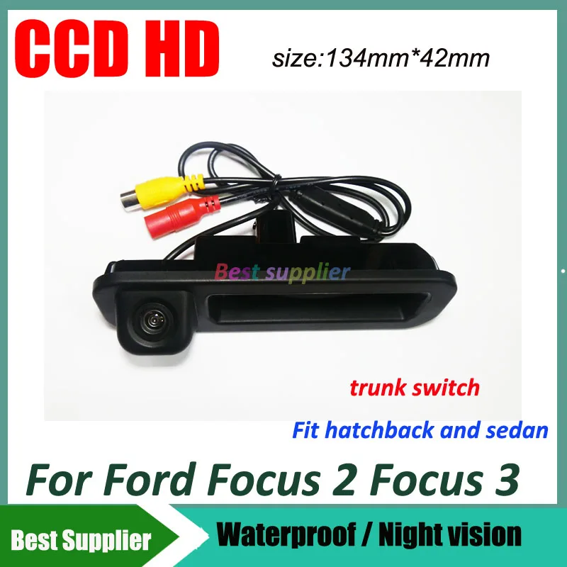 

CCD HD car rear view parking camera for Ford Focus 2 focus 2 2012 2013 2014 2015 Backup parking Camera CCD 100% waterproof