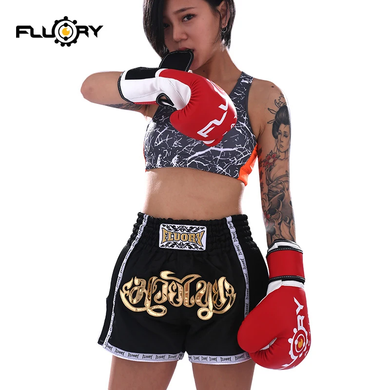 Черные новые шорты muay thai для всех боксерских трусов хорошего качества|Боксерские