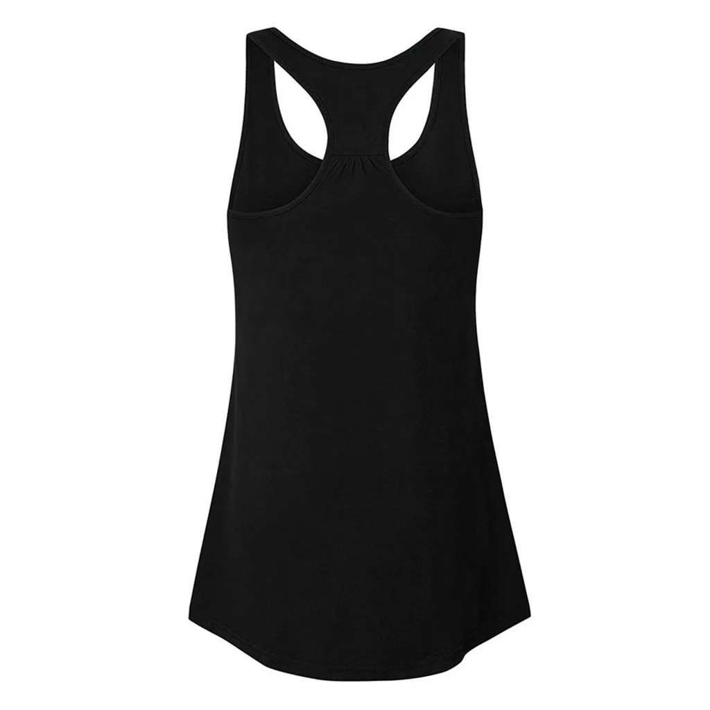 Жилет без рукавов Женская летняя рубашка на пуговицах с принтом жилет модная