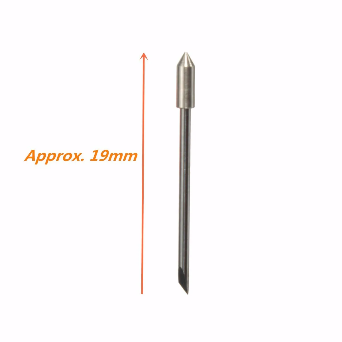5PCS 60 Degrees Blades for Graphtec CB09 Vinyl Cutter Cutting Plotter+Springs Length 19mm Shank Diameter: 2mm/0.078&quot | Инструменты
