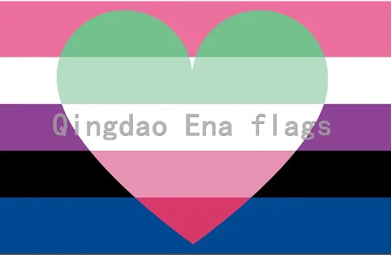 Оптовая продажа большой Радужный гигантский флаг из полиэстера для геев 3 Х5