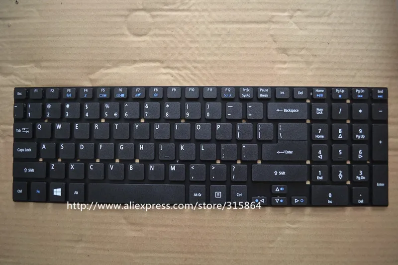 Новая клавиатура для ноутбука acer 5830 5830T 5830TG 5755G V3 571G 771G 551G черный английский|keyboard for