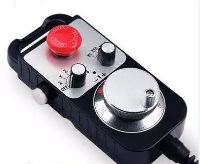 100 pulse 5v MPG handwheel with emergency switch Electronic for 6 axis engraving machine | Инструменты