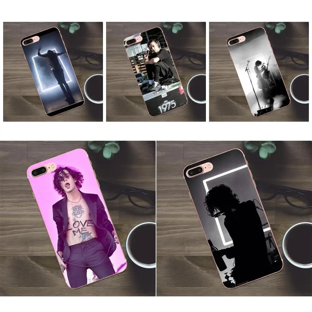 Мягкие хипстерские Чехлы 1975 Music Tumblr для Apple iPhone 4 4S 5 5C SE 6 6S 7 8 Plus X Galaxy A3 A5 J1 J2 J3 J5 J7