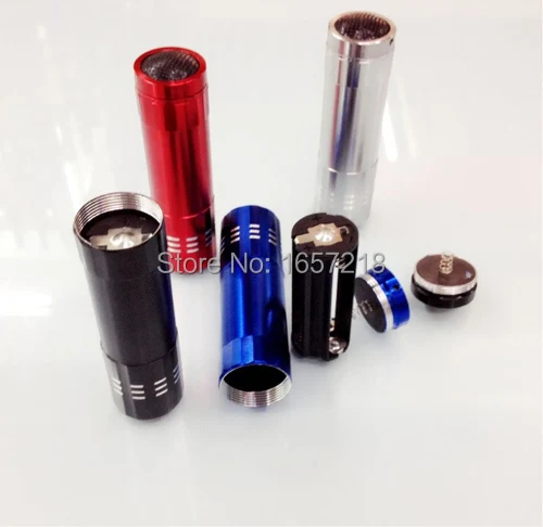 Мини вспышка с 9 светодиодный Ультраяркий Черный H1E1 # LRT15181 #|light up torch|light led torchlight torch