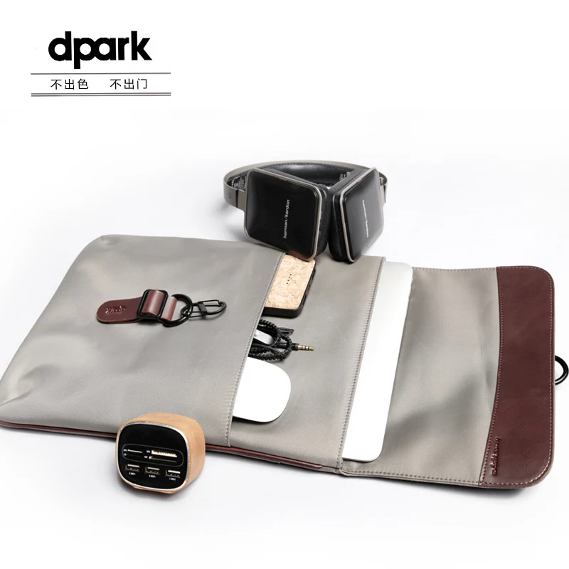D-park водонепроницаемый чехол для ноутбука Мужская сумка 12 13 14 дюймов Сумка |