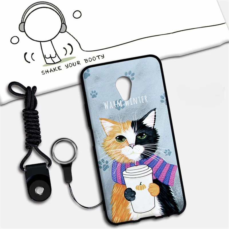 Meizu M5S case M5 Cover 3D Stereo Soft Silicon cover For M3 Note M3S U10 U20 MX6 funda phone |