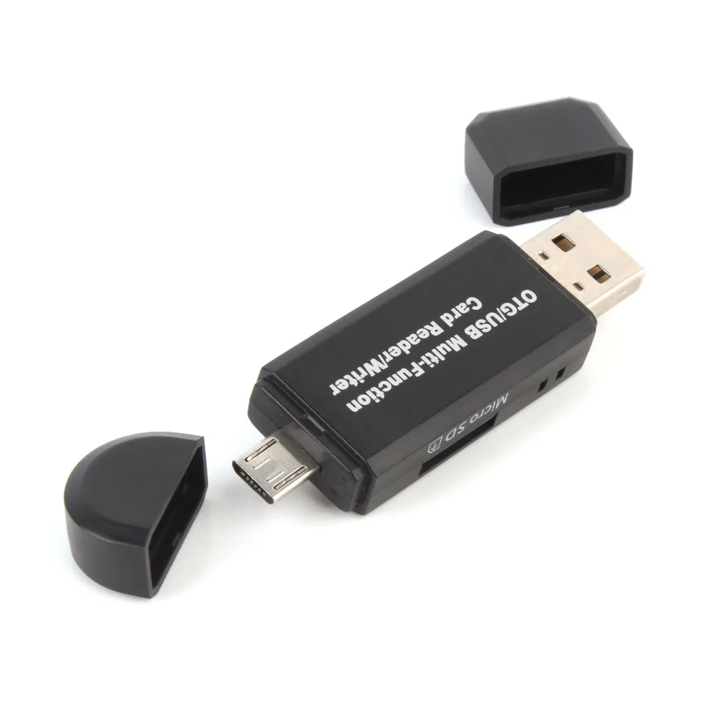 Vovotrade MINI USB 2 0 + OTG Micro SD/SDXC TF кардридер адаптер Высокая скорость передачи U диск