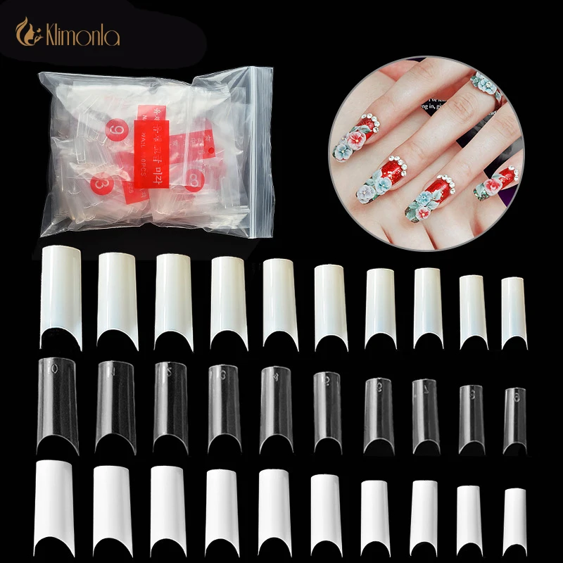 

Накладные ногти для наращивания ногтей, 500 шт./упаковка, накладные ногти из акрила для французского маникюра Накладные ногти, инструменты дл...