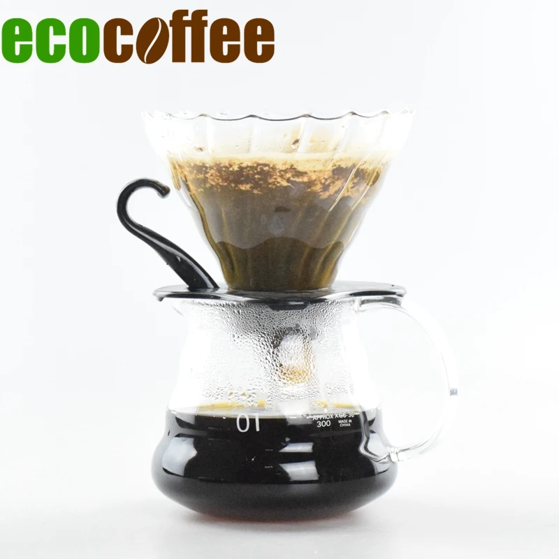 Мини кофейные весы V60 с таймером 0 1 3000Gg термостойкая стеклянная подставка 360 мл V02