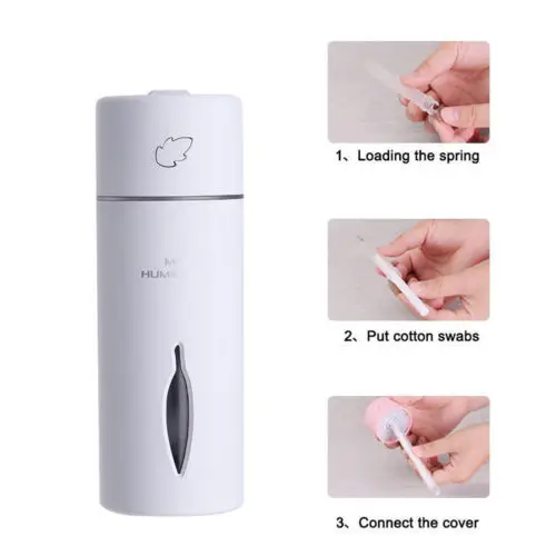 Мини Портативный Автомобильный увлажнитель воздуха Faroot LED освежитель диффузор