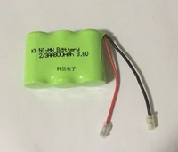 MasterFire 20pcs lot Original Ni-MH 2 3AA 3 6V 800mAh Ni-MH 2 3AA Rechargeable Battery Pack With Plugs For Cordless Phone