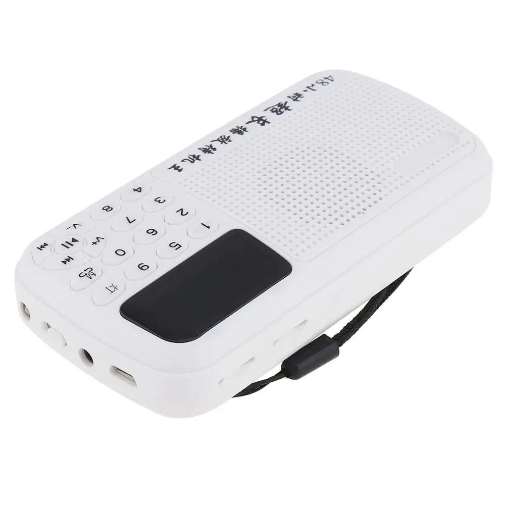 E11 Портативный FM радио мини портативные аудио карты Динамик TF MP3 музыкальный