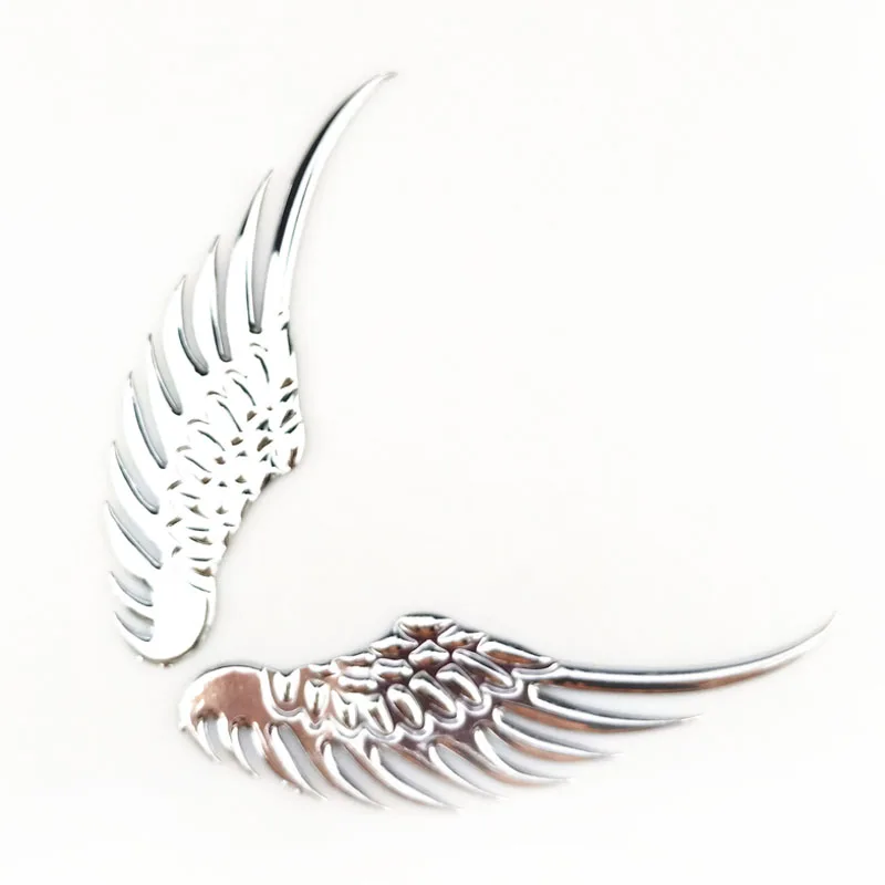 Автомобильный Стайлинг забавная фотография ангелы крылья 3D металлическая Авто