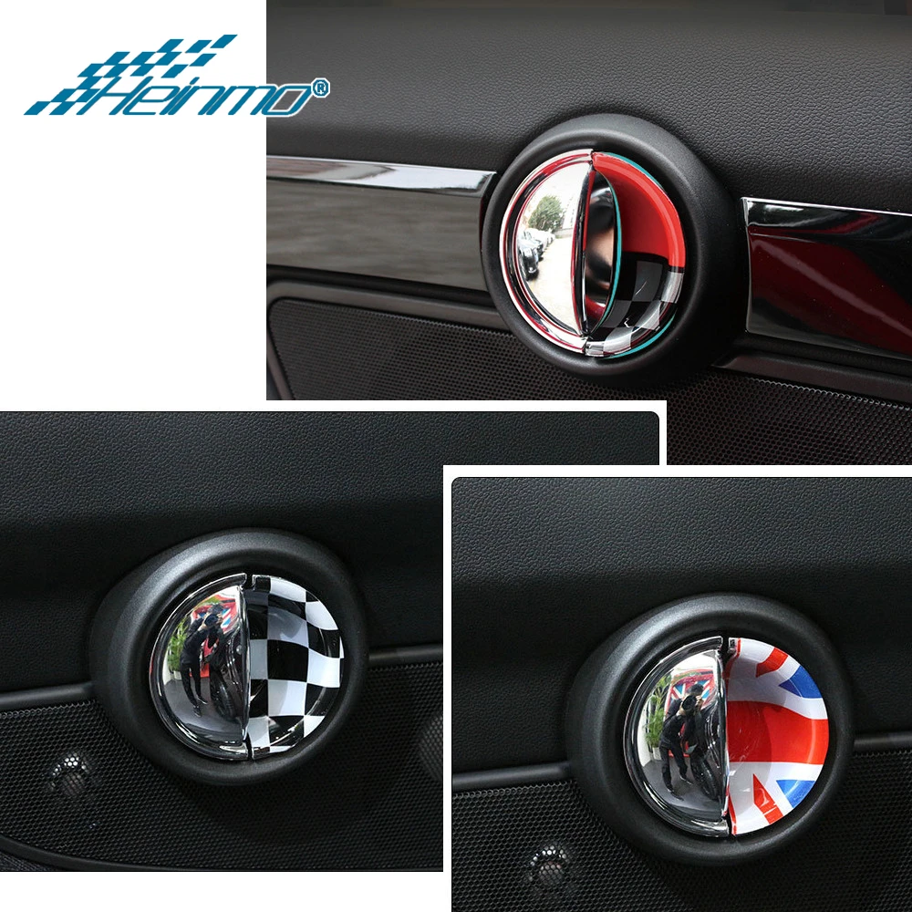 Для MINI Cooper F56 F55 F54 F60 Clubman Countryman Автомобильная внутренняя дверная ручка декоративная крышка наклейка для MINI Cooper аксессуары