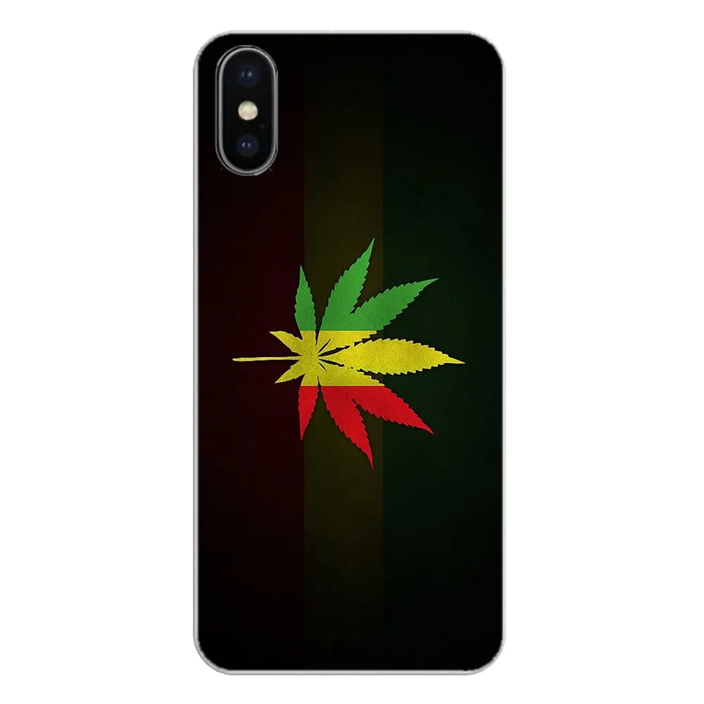 Чехол для телефона из силикона с рисунком дыма и травы листьев Apple iPhone 4 4S 5 5S 5C SE 6 6S