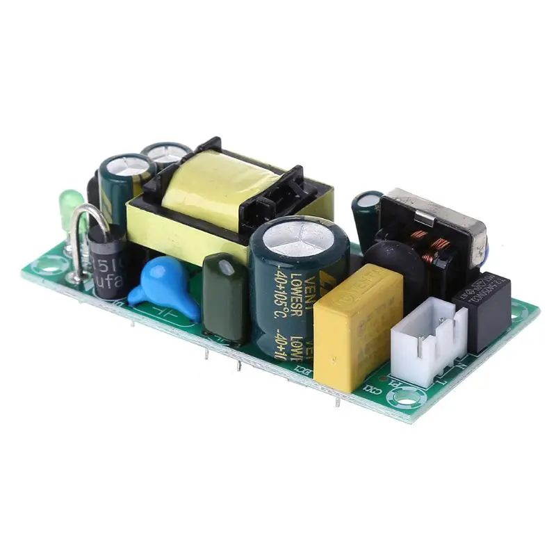 Фото OOTDTY AC DC 12V 1.5A переключение Питание модуль AC100 265V доска для замены ремонта switch OOTDTY AC DC 12V 1.5A переключение Питание модуль AC100 265V доска для замены ремонта switch
