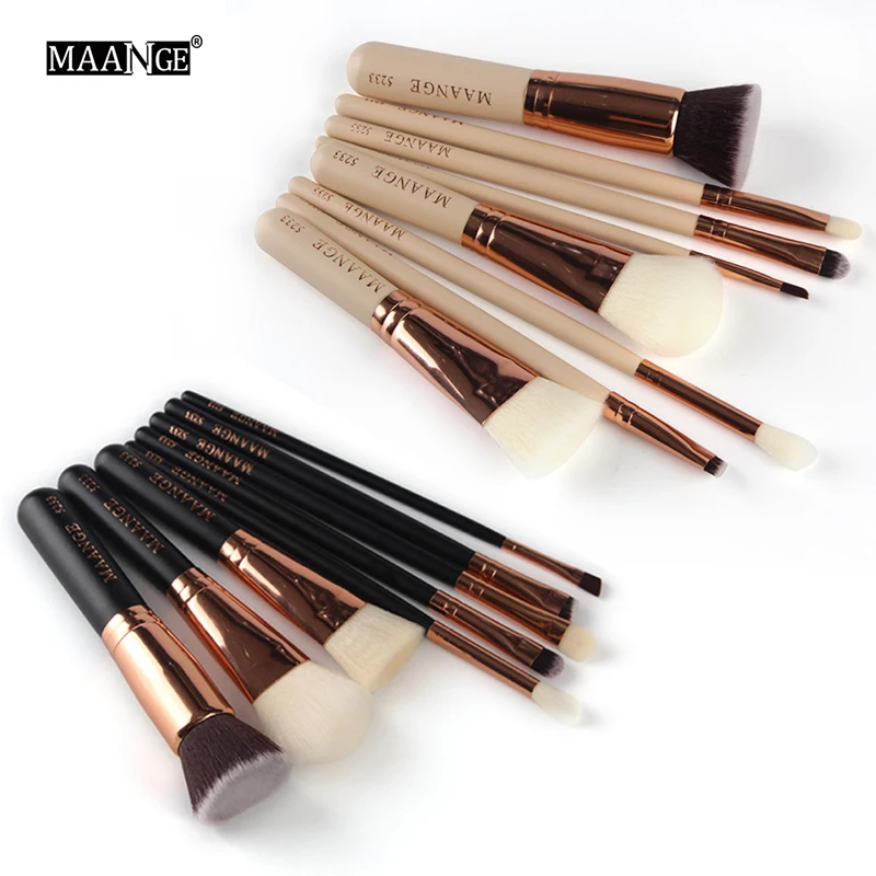 8 шт. бамбуковые Кисточки для макияжа набор теней век тональный крем натуральные